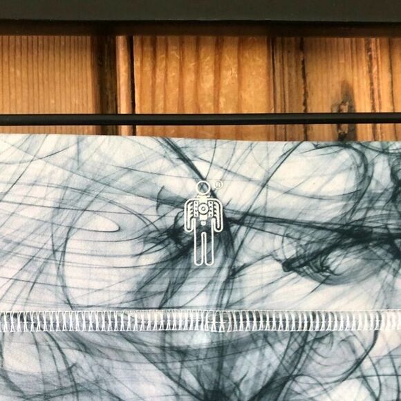 Human Performance‎ Engineering Medium Blue White Leggings - Picture 7 of 12